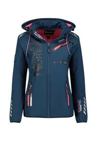 Geographical Norway REINE Winterjacke Damen - Navy / Fluo pink