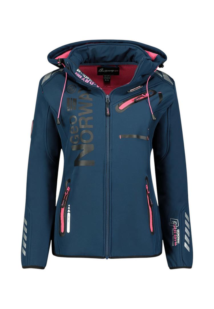 Geographical Norway Geographical Norway REINE Winterjacke Damen - Navy / Fluo pink - 0 | SportScheck
