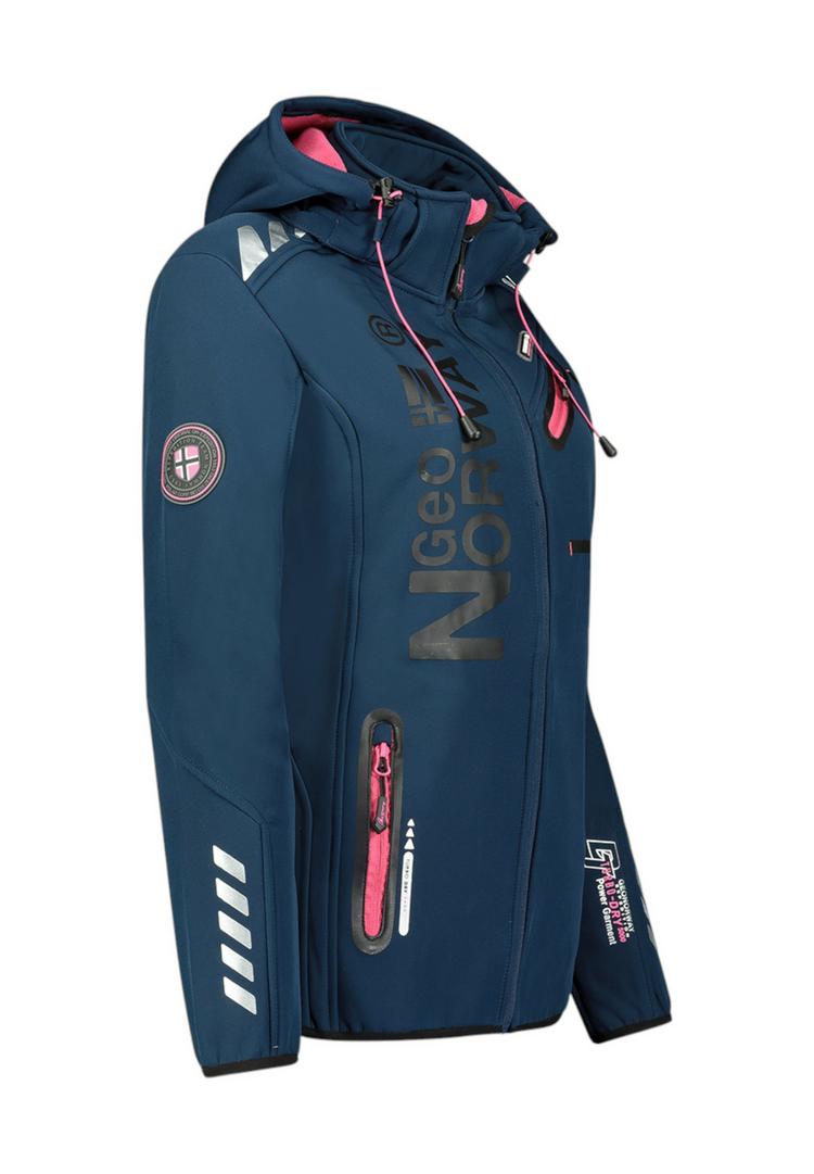 Geographical Norway Geographical Norway REINE Winterjacke Damen - Navy / Fluo pink - 0 | SportScheck