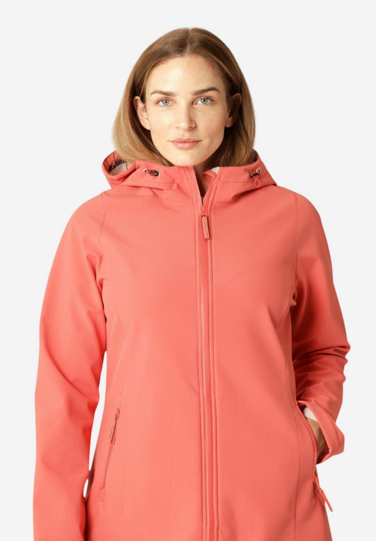 Ilse Jacobsen Ilse Jacobsen DAYBREAK01B Regenmantel Damen - Spiced Coral - 0 | SportScheck