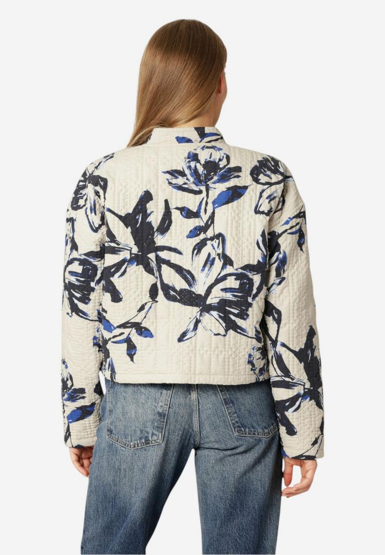 Ilse Jacobsen Ilse Jacobsen QUILTTO01P Steppjacke Damen - Beige Artsy Stroke Flower - 2 | SportScheck