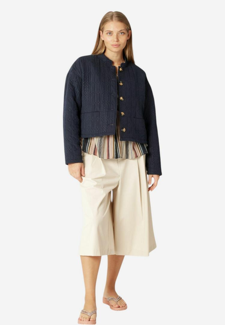 Ilse Jacobsen Ilse Jacobsen QUILTTO01 Steppjacke Damen - dark indigo - 1 | SportScheck