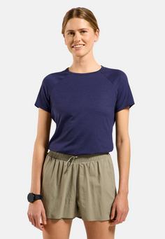 Rückansicht von Odlo Funktionsshirt Damen eclipse melange(21123)