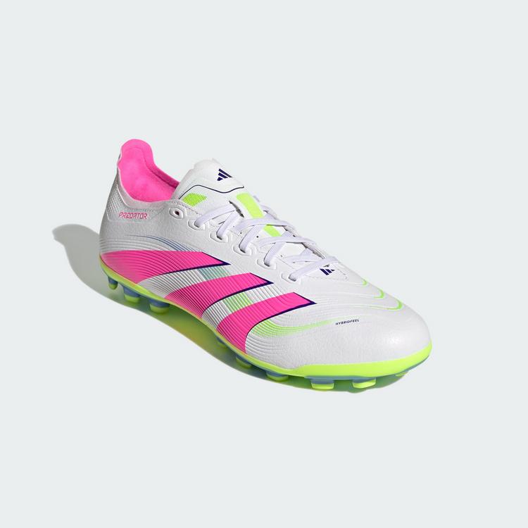 adidas adidas Predator League AG Fu&szlig;ballschuh Fu&szlig;ballschuhe - Cloud White / Lucid Pink / Lucid Lemon - 2 | SportScheck