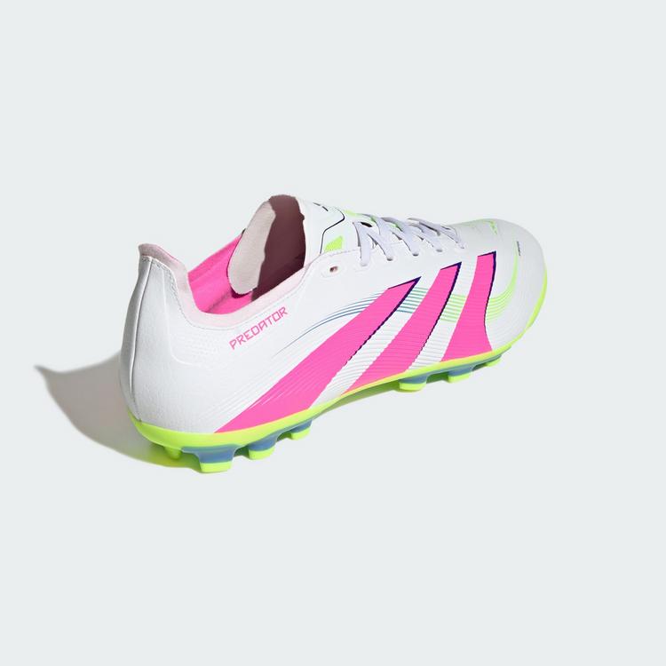 adidas adidas Predator League AG Fu&szlig;ballschuh Fu&szlig;ballschuhe - Cloud White / Lucid Pink / Lucid Lemon - 3 | SportScheck