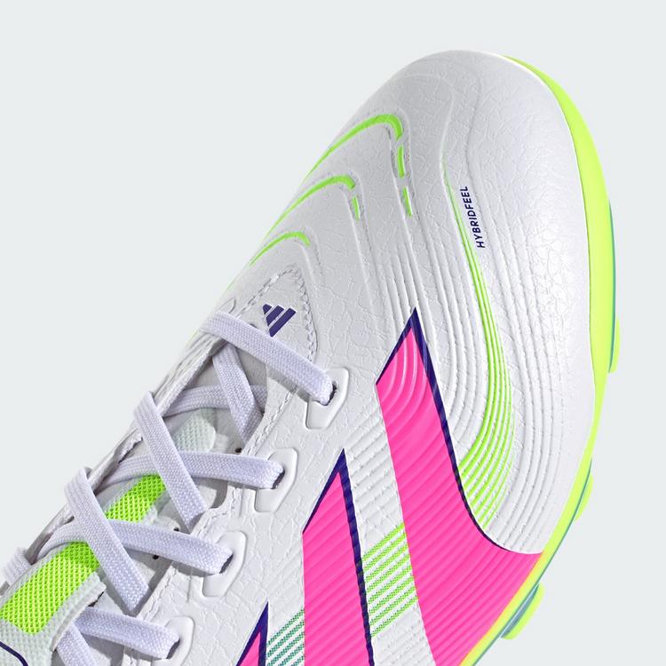 adidas adidas Predator League AG Fu&szlig;ballschuh Fu&szlig;ballschuhe - Cloud White / Lucid Pink / Lucid Lemon - 6 | SportScheck