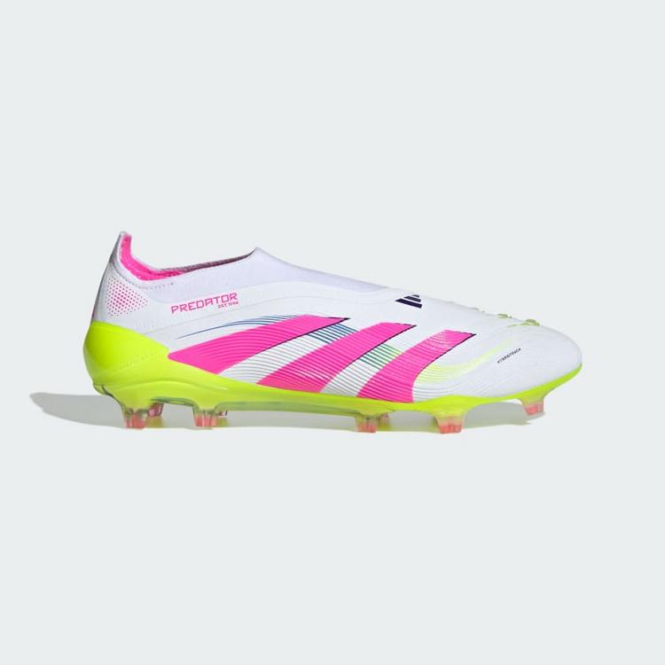 adidas adidas Predator Elite FG Fu&szlig;ballschuh Fu&szlig;ballschuhe - Cloud White / Lucid Pink / Lucid Lemon - 7 | SportScheck