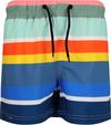 Cruz Toby Badehose Kinder - Print 3624 Rainbow Stripe