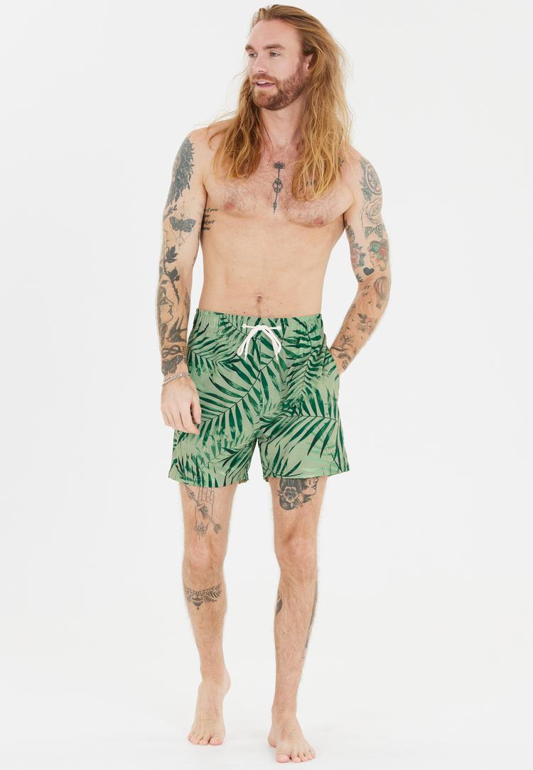 Cruz Cruz Toby Badehose Herren - Print 3615 Green tropic - 1 | SportScheck