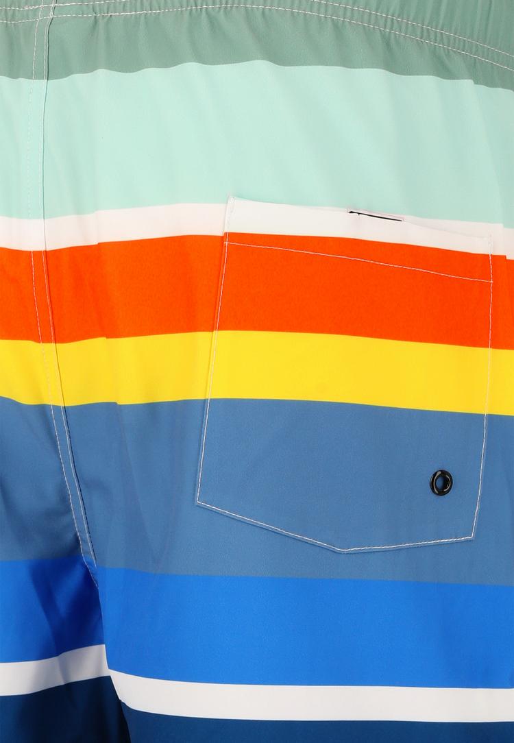 Cruz Cruz Toby Badehose Herren - Print 3624 Rainbow Stripe - 0 | SportScheck