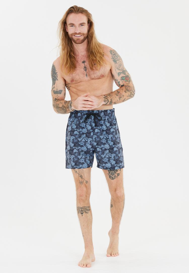 Cruz Cruz Toby Badehose Herren - Print 3614 Navy Tropical - 0 | SportScheck