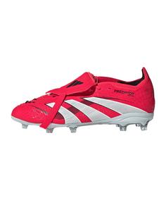 adidas Predator Elite FT FG Mystic Victory Kids Fußballschuhe Kinder rotweiss