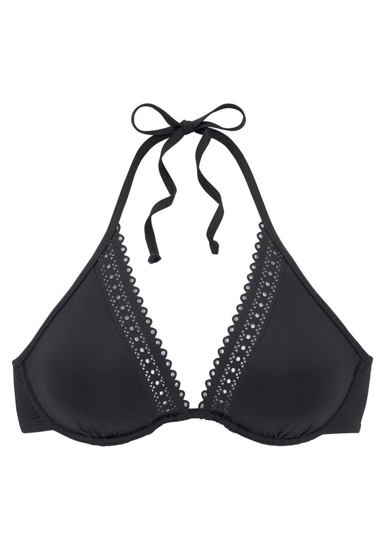 S.OLIVER S.OLIVER B&uuml;gel-Bikini-Top Bikini Oberteil Damen - schwarz - 0 | SportScheck