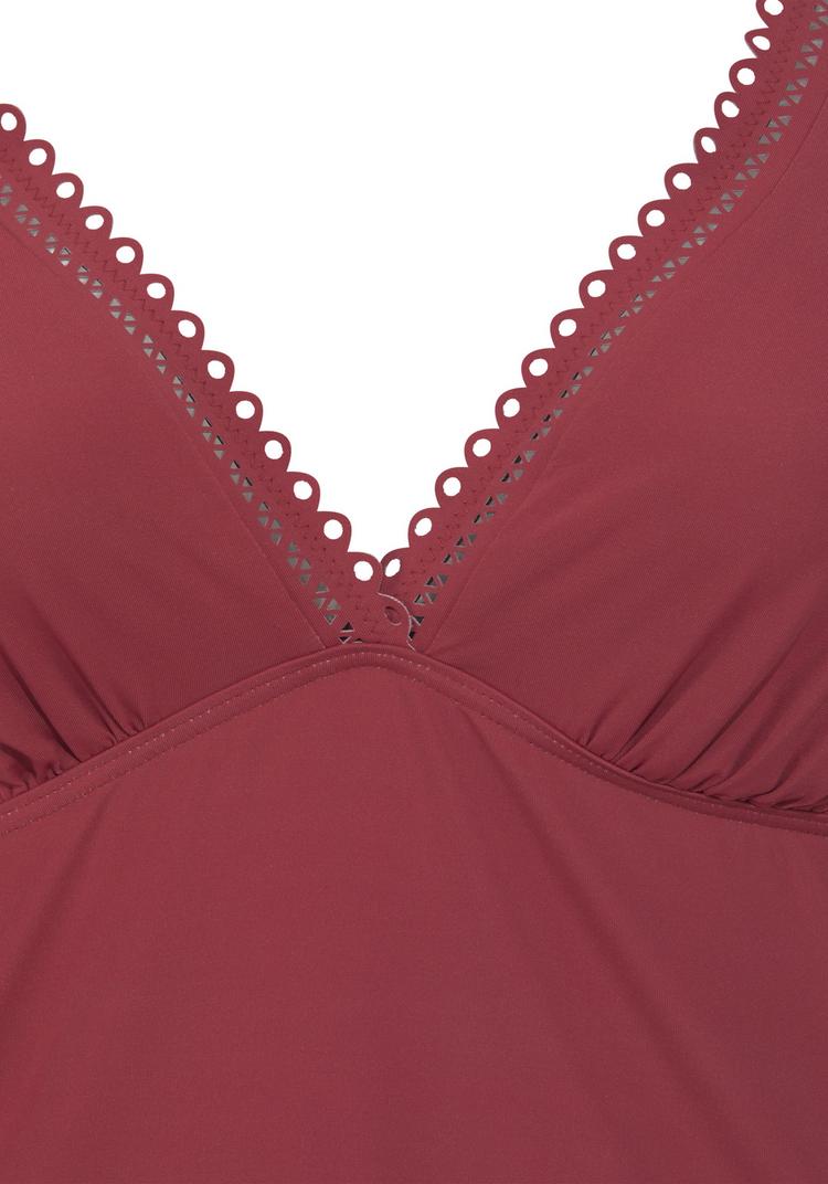 S.OLIVER S.OLIVER B&uuml;gel-Tankini-Top Bikini Oberteil Damen - rostrot - 1 | SportScheck