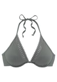 S.OLIVER B&uuml;gel-Bikini-Top Bikini Oberteil Damen - oliv