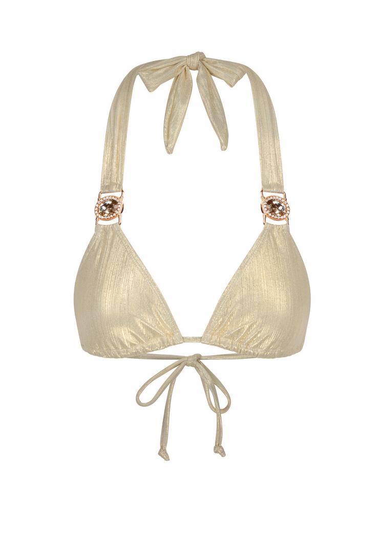 Moda Minx Moda Minx Shimmering Lights Bikini Oberteil Damen - Ivory - 0 | SportScheck