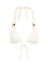 Moda Minx Amour Triangle Bikini Oberteil Damen - Ecru