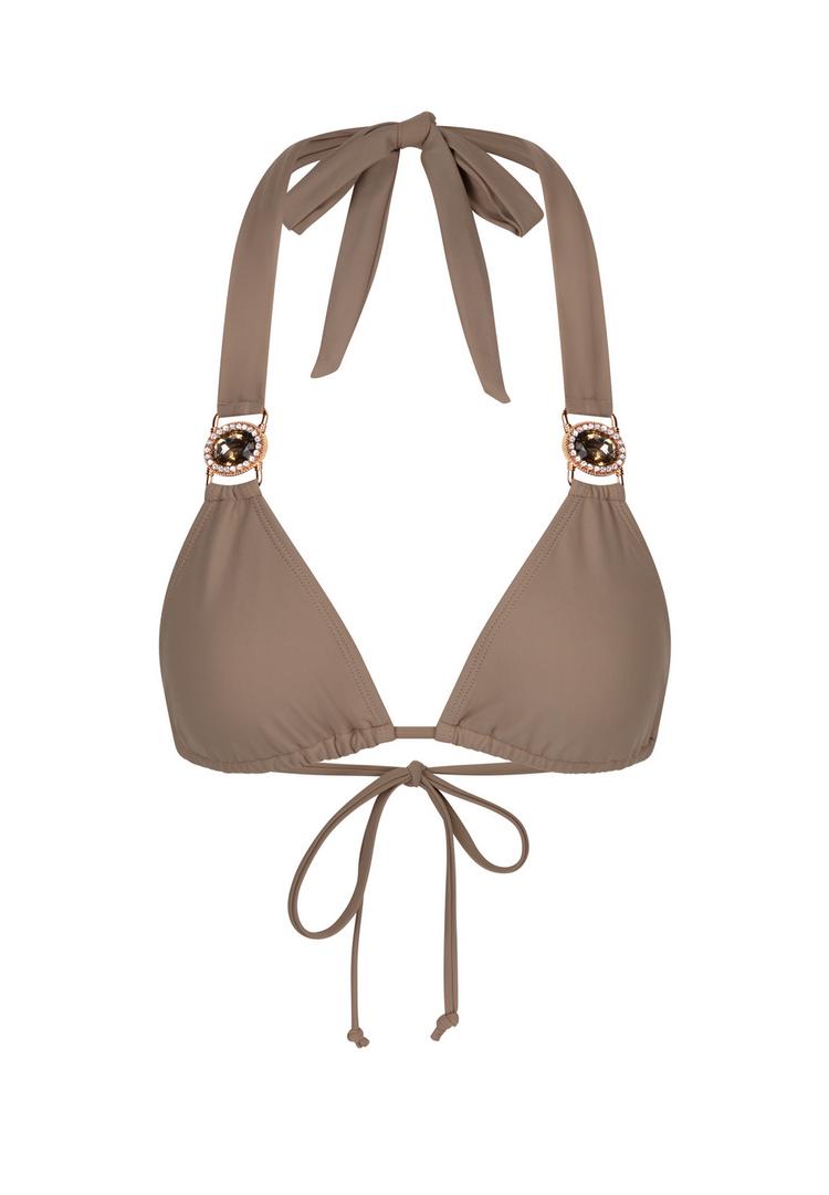 Moda Minx Moda Minx Amour Triangle Bikini Oberteil Damen - Stone - 0 | SportScheck