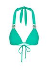 Moda Minx Amour Triangle Bikini Oberteil Damen - Sea Green
