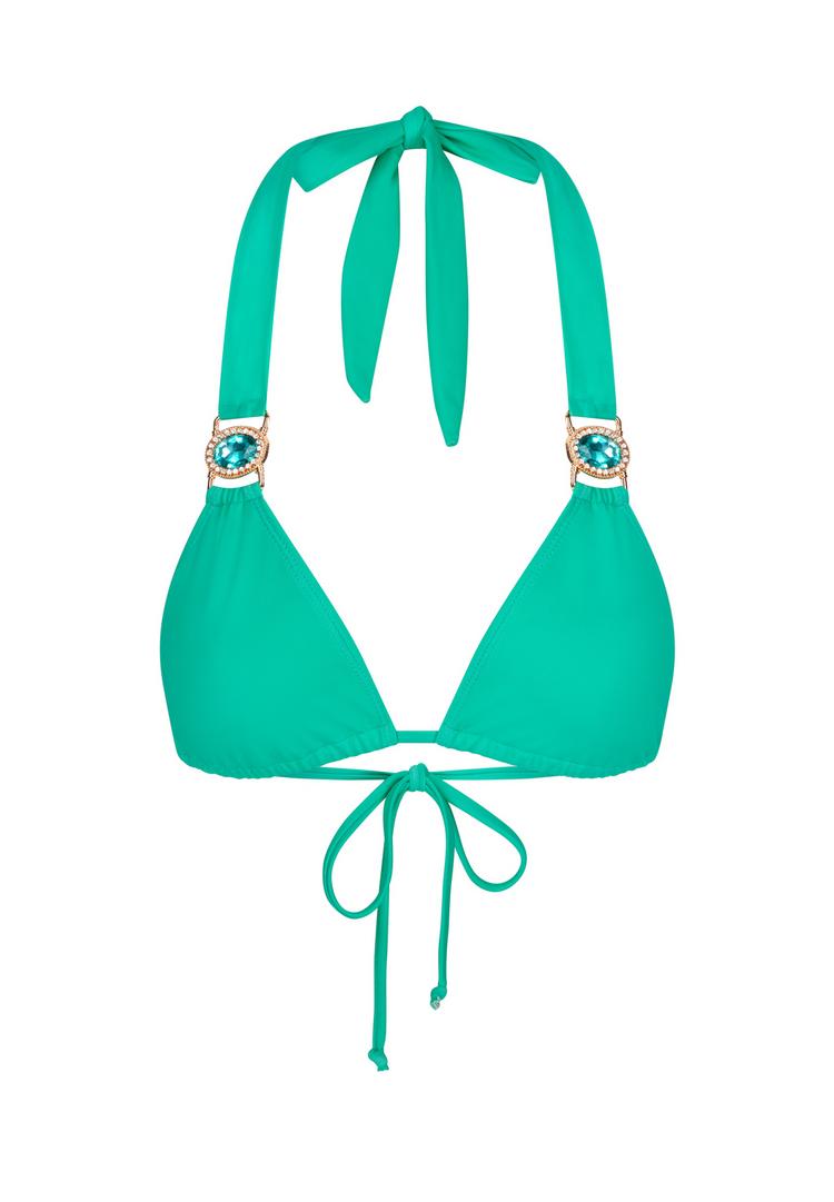 Moda Minx Moda Minx Amour Triangle Bikini Oberteil Damen - Sea Green - 0 | SportScheck