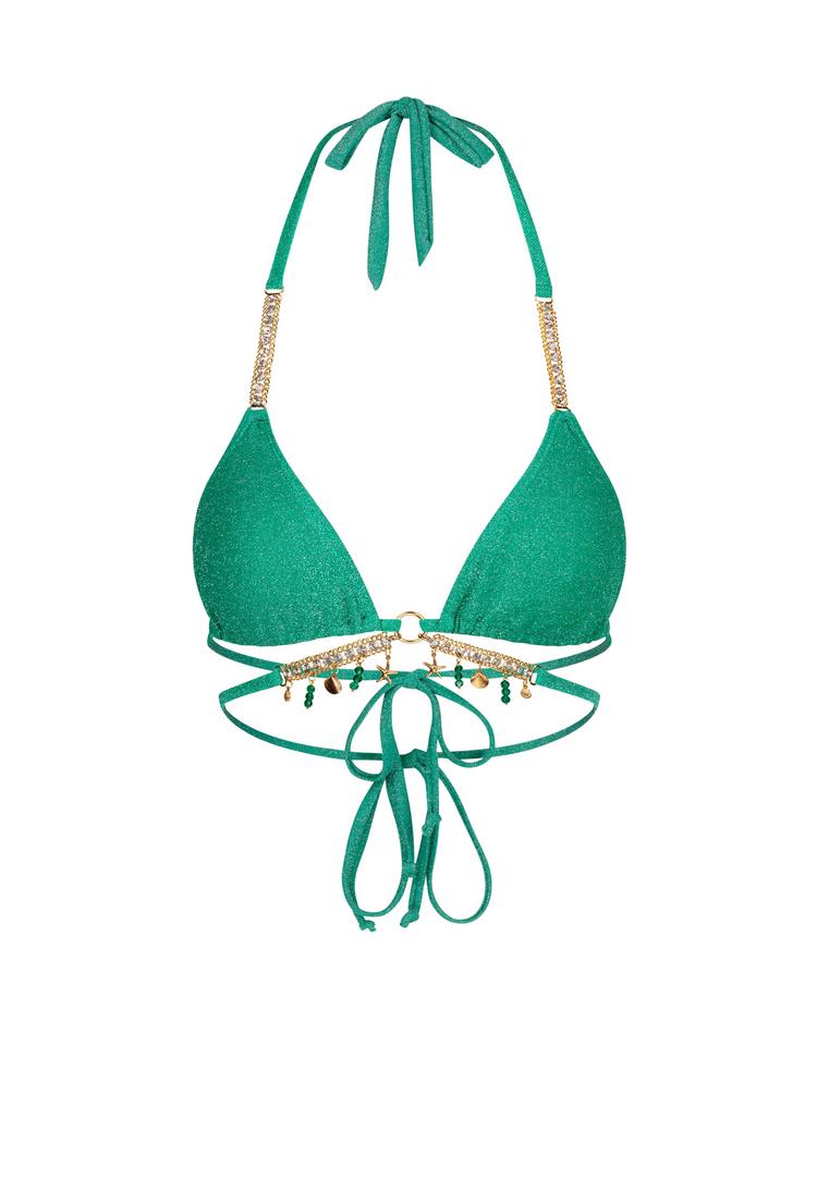 Moda Minx Moda Minx Lumiere Seychelles Bikini Oberteil Damen - Sea Green - 0 | SportScheck