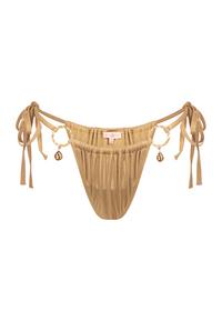 Moda Minx Crete Pendant Hoop Bikini Hose Damen - Gold Shimmer