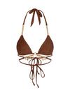 Moda Minx Lumiere Seychelles Bikini Oberteil Damen - Caramel