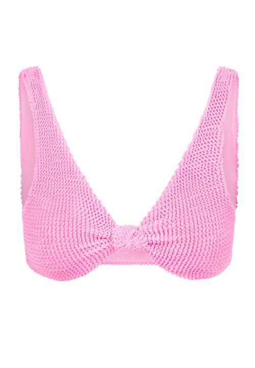 Moda Minx Scrunch Knot Bikini Oberteil Damen