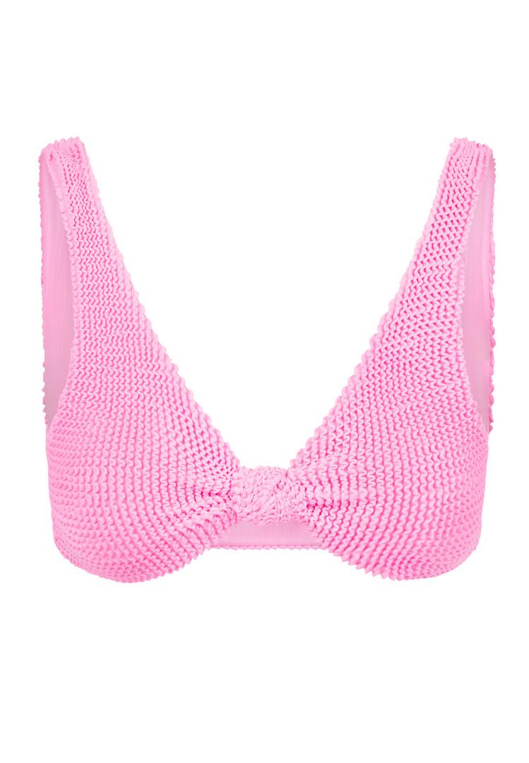 Moda Minx Moda Minx Scrunch Knot Bikini Oberteil Damen - Candy Pink - 0 | SportScheck