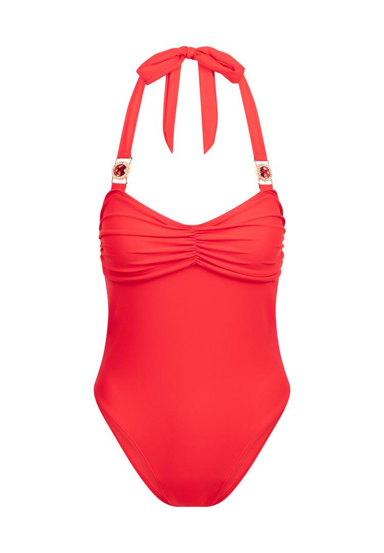 Moda Minx Moda Minx Amour Rouched Badeanzug Damen - Red - 0 | SportScheck