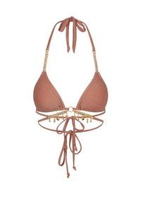 Moda Minx Lumiere Seychelles Bikini Oberteil Damen - Soft Peach
