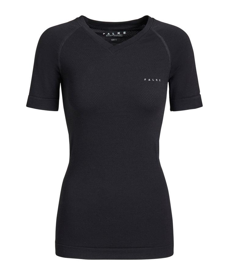 Falke Falke Light Shortsl. Shirt Regular T-Shirt Damen - black (3000) - 0 | SportScheck