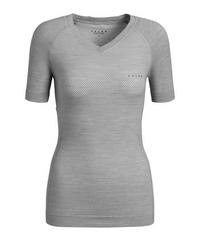 Falke Light Shortsl. Shirt Regular T-Shirt Damen - grey-heather (3757)