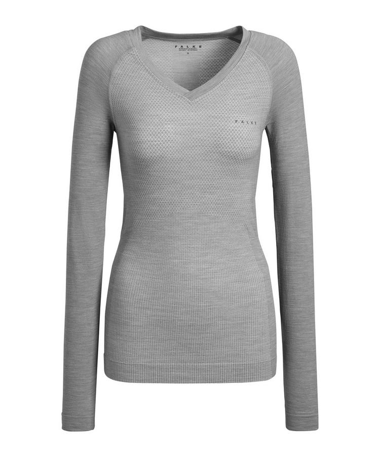 Falke Falke Light longsleeve Regular Funktionsshirt Damen - grey-heather (3757) - 0 | SportScheck