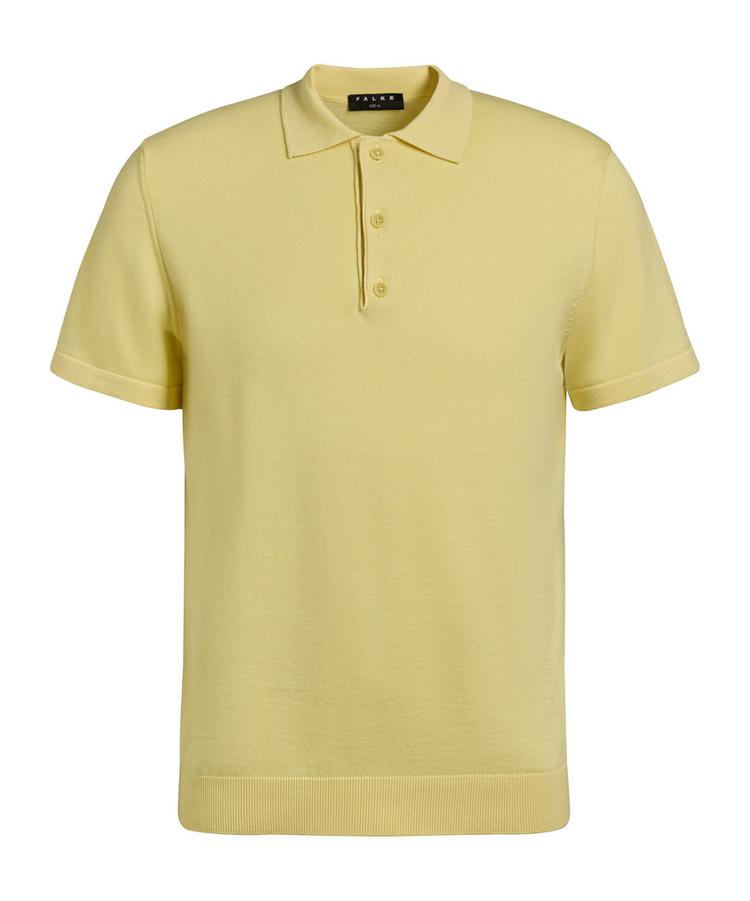 Falke Falke Cotton Polo Shirt Poloshirt Herren - hay (1105) - 0 | SportScheck