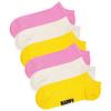 Happy Socks Socken Socken - Pink/Wei&szlig;/Gelb