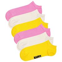 Happy Socks Socken Socken - Pink/Wei&szlig;/Gelb
