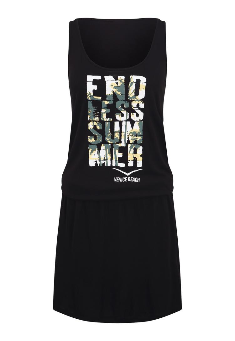 VENICE BEACH VENICE BEACH Strandkleid Tr&auml;gerkleid Damen - schwarz - 0 | SportScheck