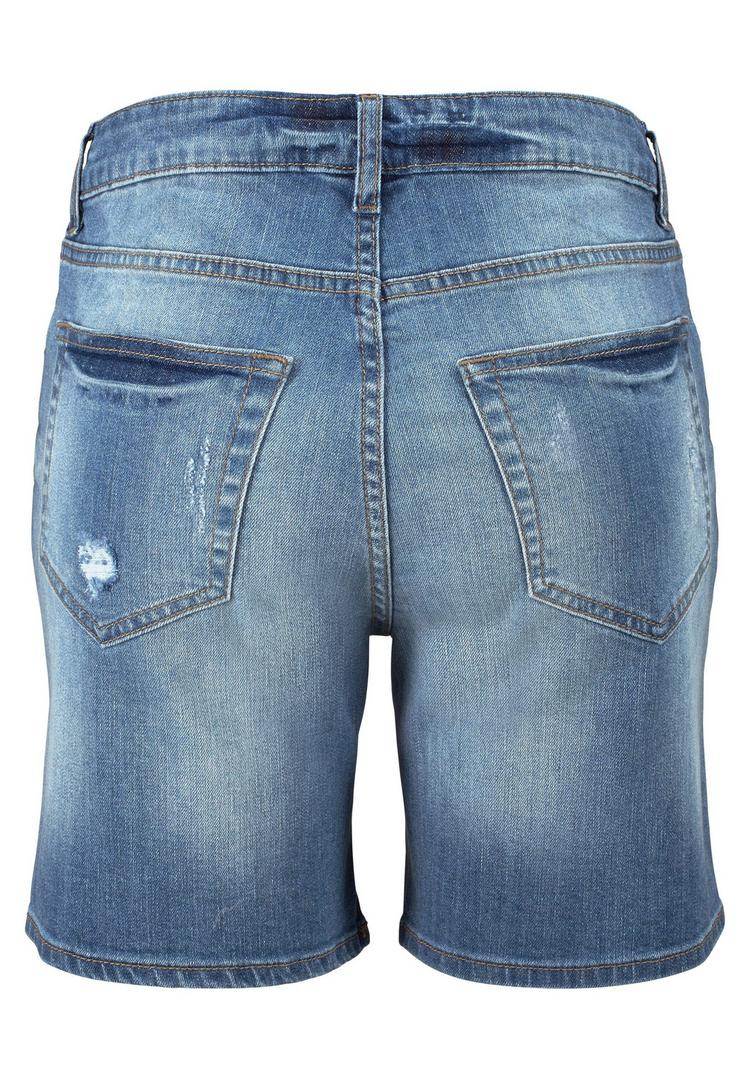 Buffalo Buffalo Jeansbermudas Shorts Damen - blue washed - 0 | SportScheck
