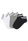 Bench Kurzsocken Socken Damen - wei&szlig;-schwarz-grau