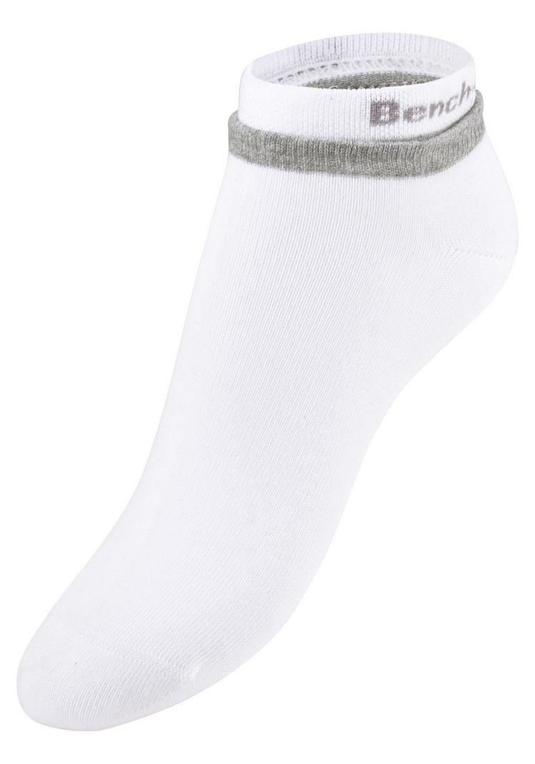 Bench Bench Kurzsocken Socken Damen - wei&szlig;-schwarz-grau - 0 | SportScheck