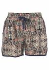 S.OLIVER Strandshorts Shorts Damen - marine-bedruckt