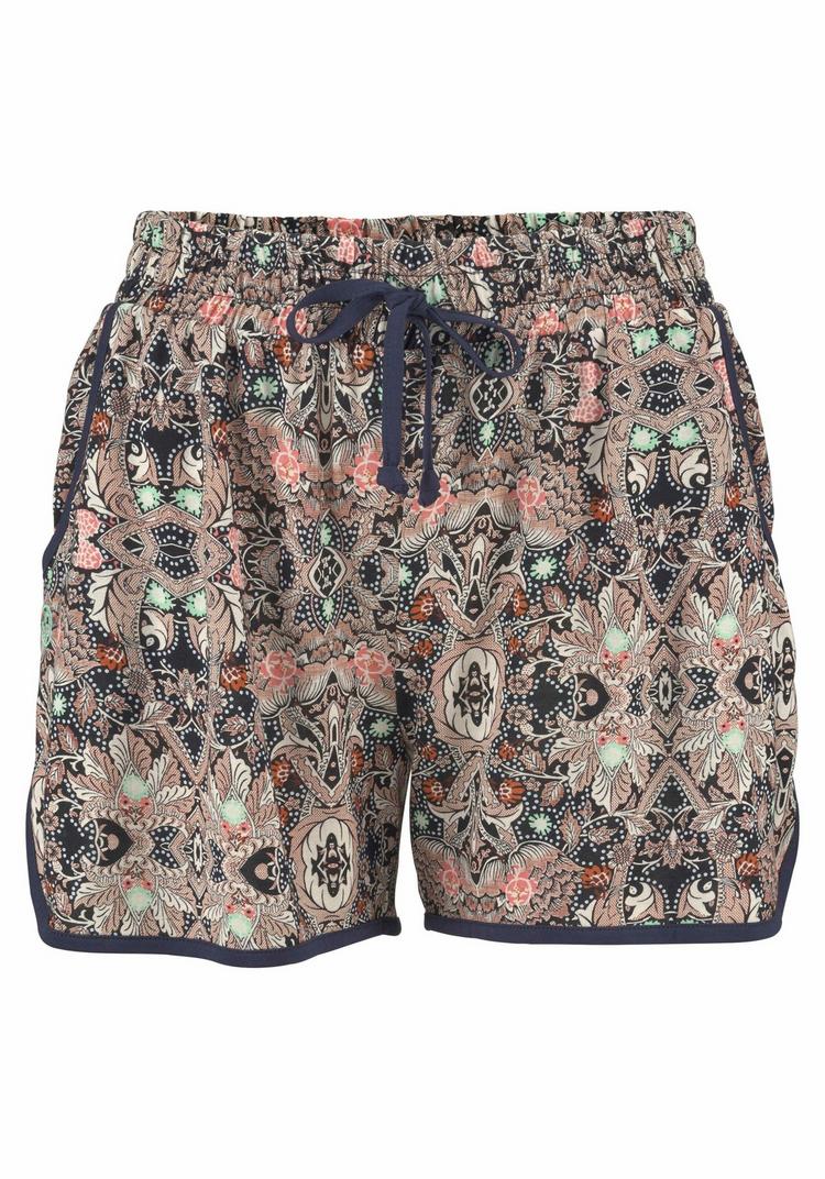 S.OLIVER S.OLIVER Strandshorts Shorts Damen - marine-bedruckt - 0 | SportScheck