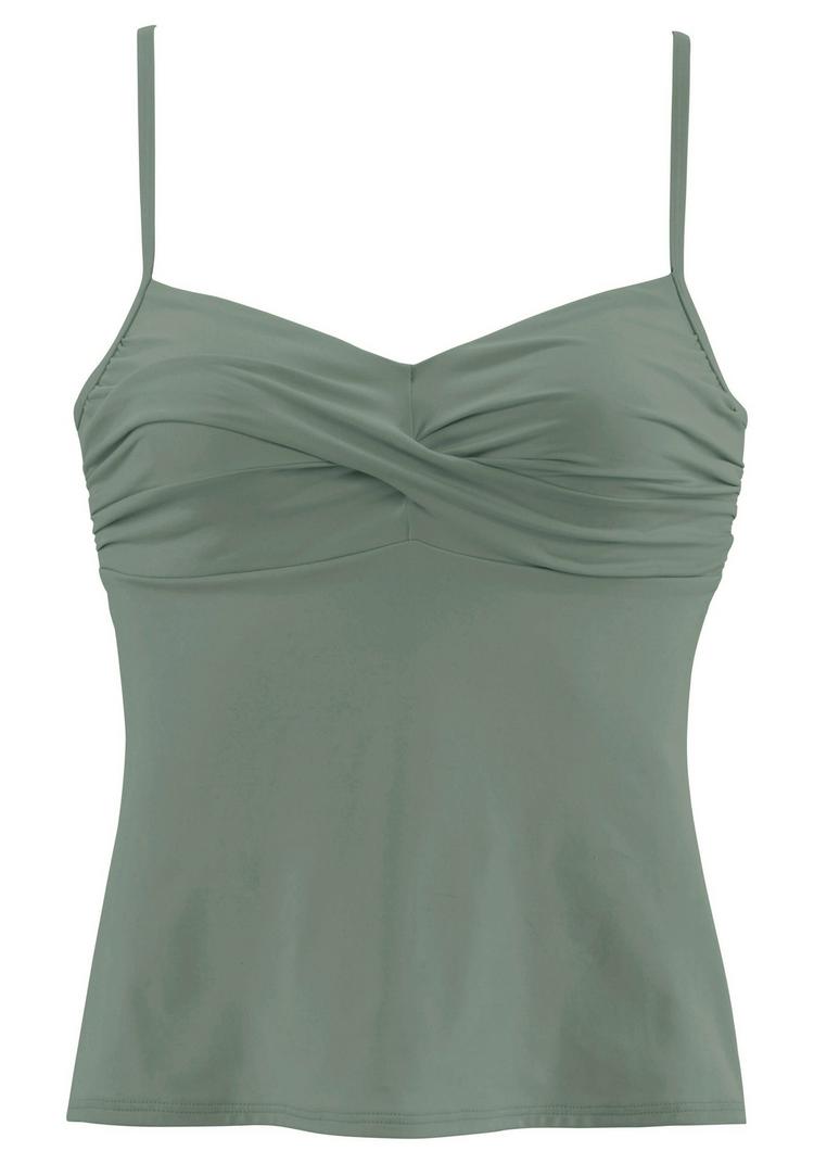 S.OLIVER S.OLIVER B&uuml;gel-Tankini-Top Bikini Oberteil Damen - oliv - 2 | SportScheck
