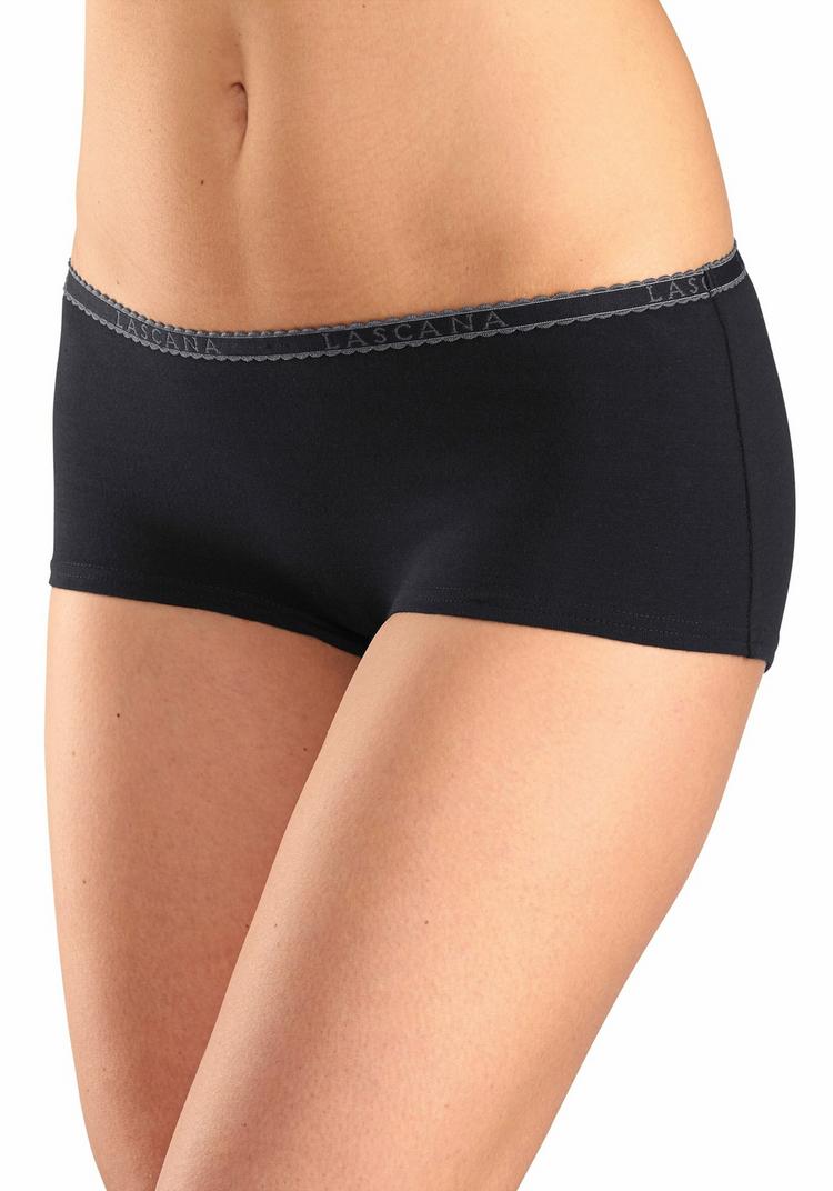 Lascana Lascana Panty Unterhose Damen - schwarz - anthrazit - 1 | SportScheck