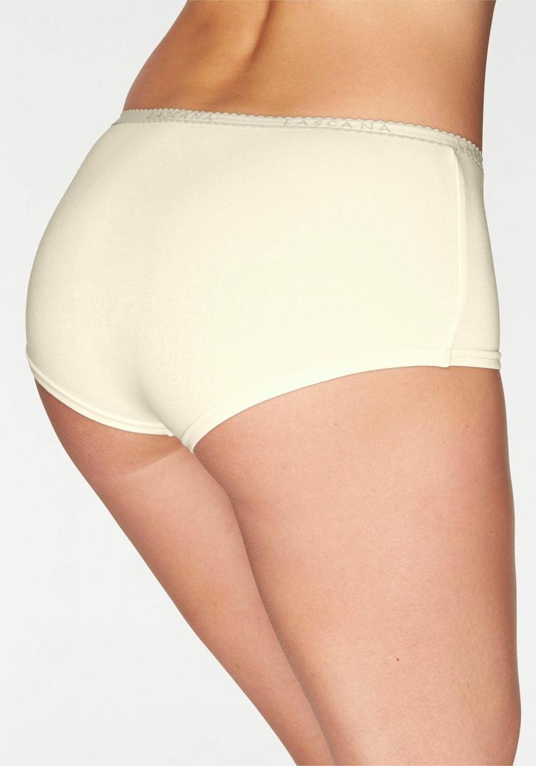 Lascana Lascana Panty Unterhose Damen - grau -  creme - 1 | SportScheck