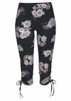 Lascana Caprileggings Tights Damen - gebl&uuml;mt-bedruckt