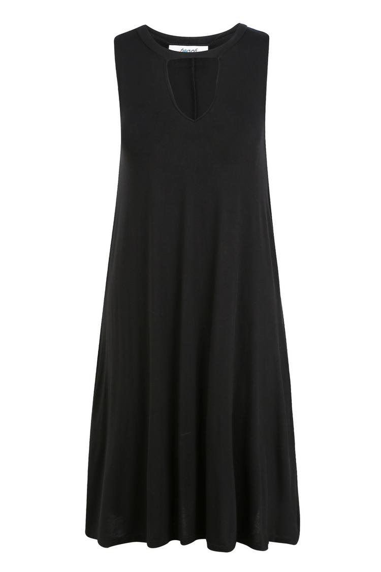 BEACH TIME BEACH TIME Strandkleid Tr&auml;gerkleid Damen - schwarz - 0 | SportScheck