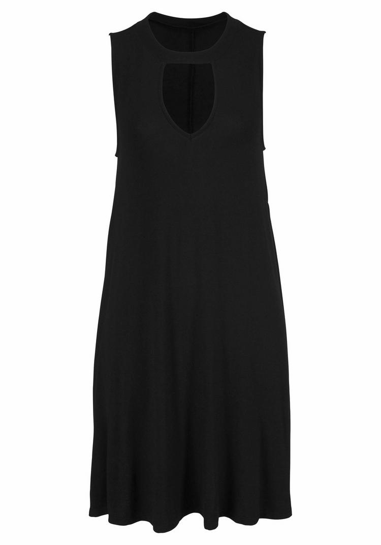 BEACH TIME BEACH TIME Strandkleid Tr&auml;gerkleid Damen - schwarz - 2 | SportScheck