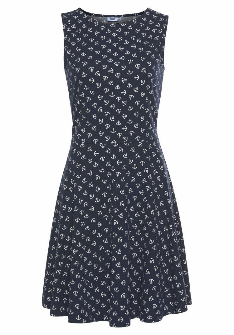 BEACH TIME BEACH TIME Strandkleid Tr&auml;gerkleid Damen - marine-wei&szlig; - 2 | SportScheck